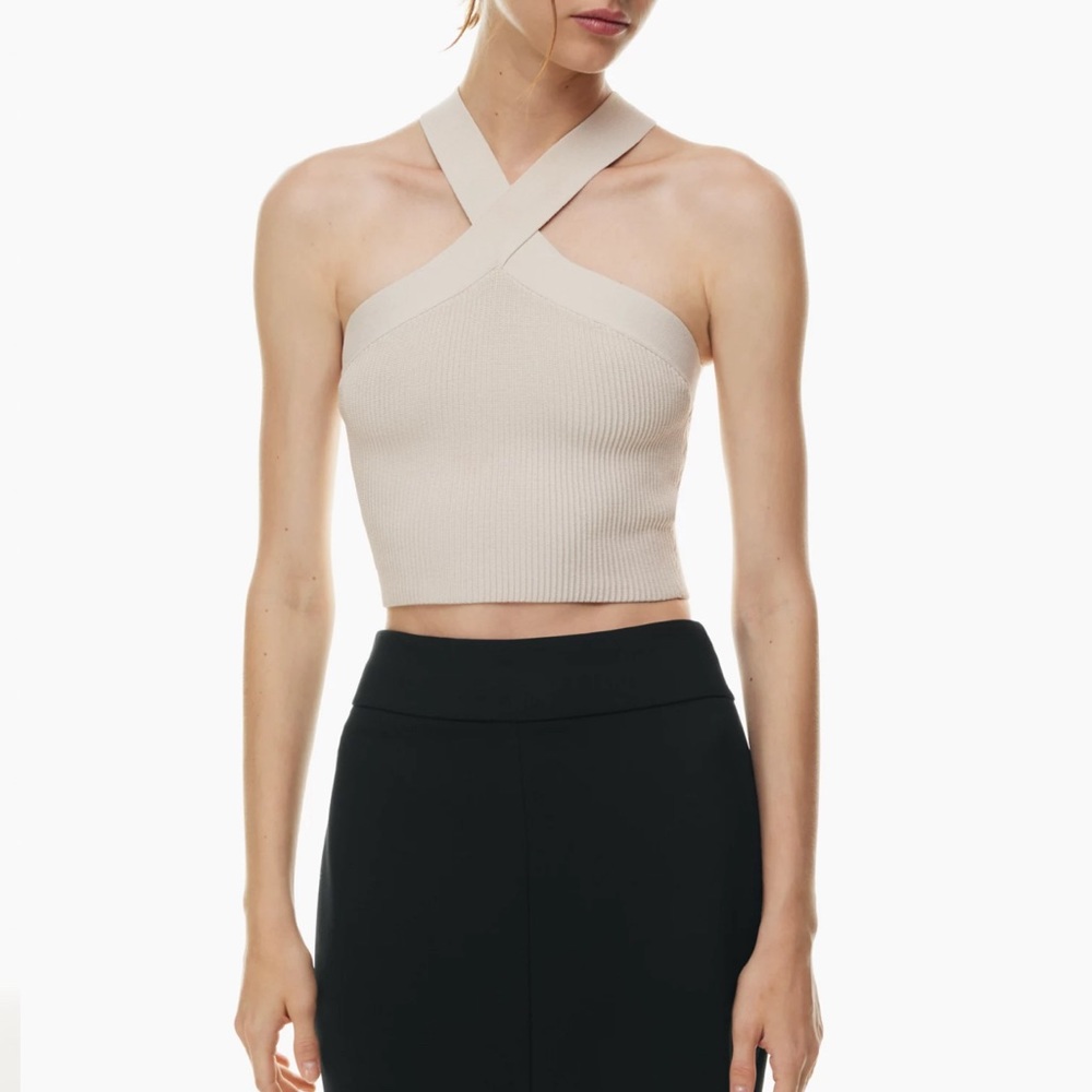 ARITZIA BABATON SCULPT KNIT TANK SIZE XXS NWOT